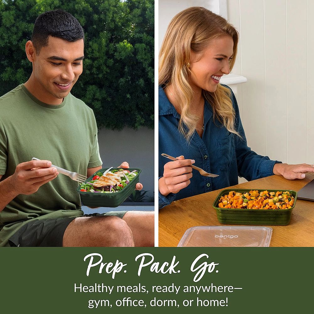 Bentgo Prep 1-Compartment Meal Prep Containers (20-Piece) - Image 34