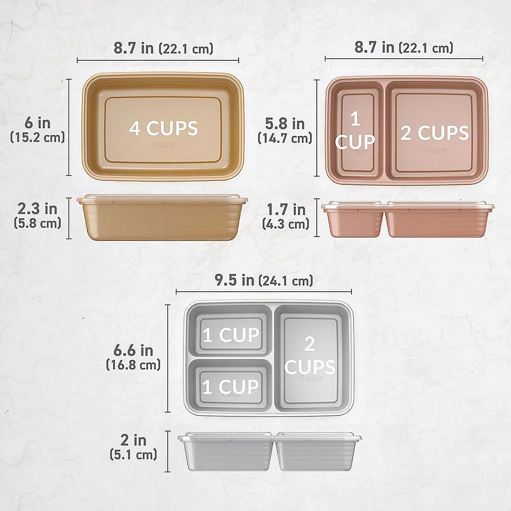 Bentgo Prep 60-Piece Meal Prep Kit - Image 7