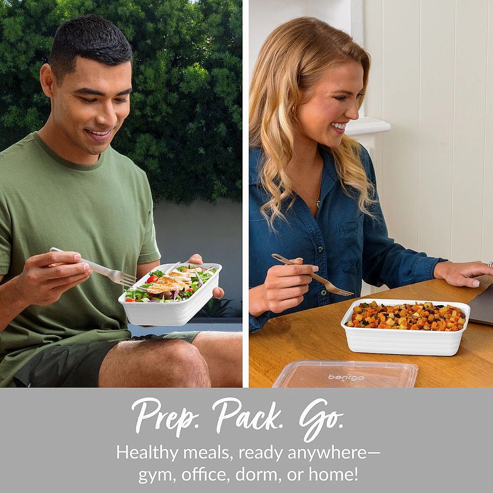 Bentgo Prep 1-Compartment Meal Prep Containers (20-Piece) - Image 50