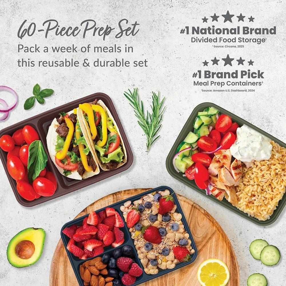 Bentgo Prep 60-Piece Meal Prep Kit - Image 18