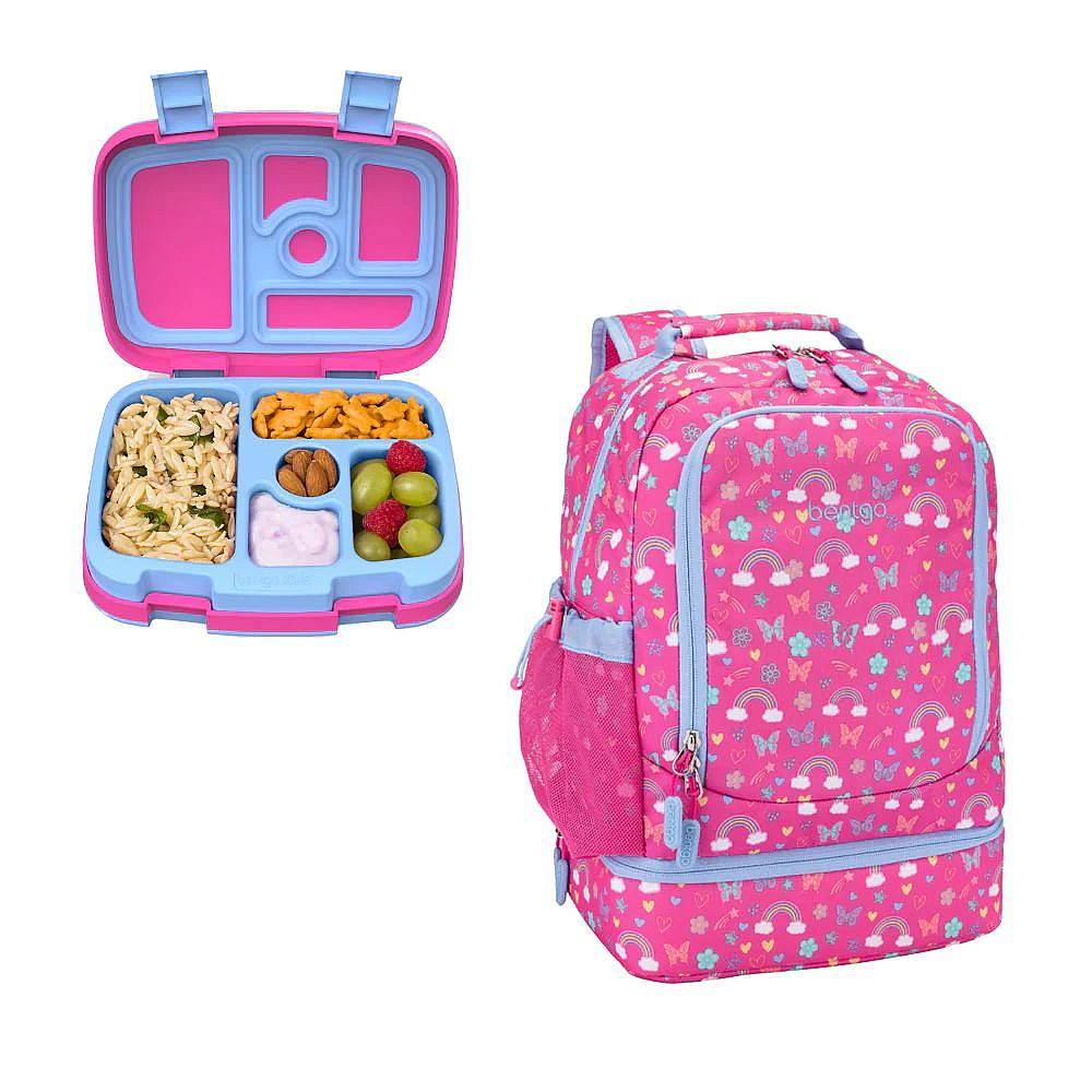 Bentgo Kids Prints Lunch Box & Backpack