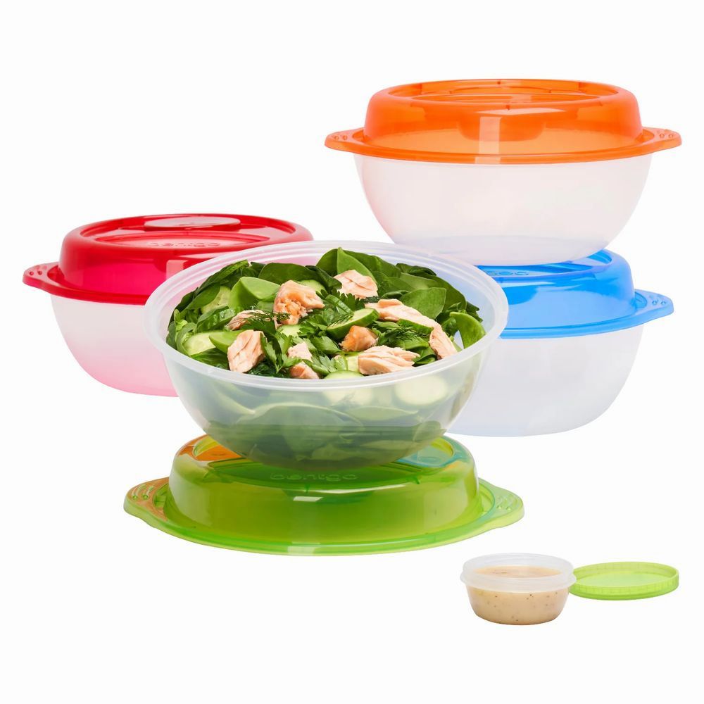 Bentgo Easyboxes Salad-to-Go Containers 8-Piece Set